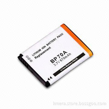 670mAh Digital Camera Battery, Suitable for Canon BP70A